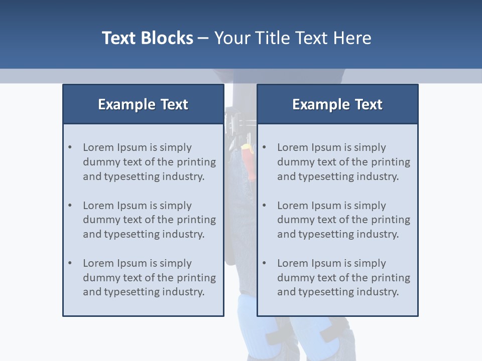 Repair Manufacturing Install PowerPoint Template