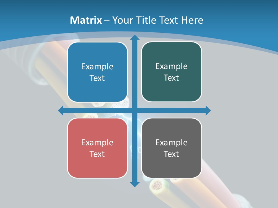 Copper Conceptual Background PowerPoint Template