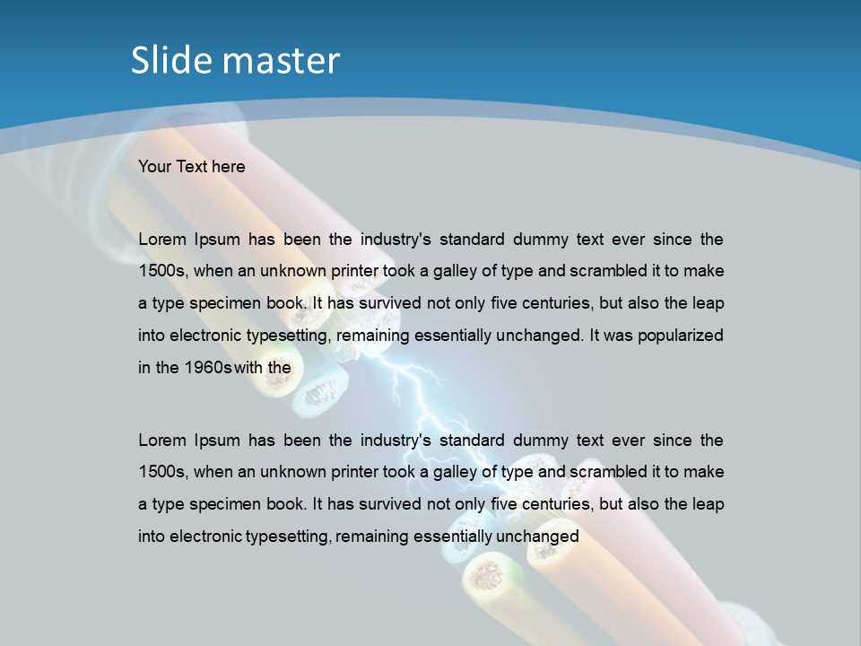 Copper Conceptual Background PowerPoint Template