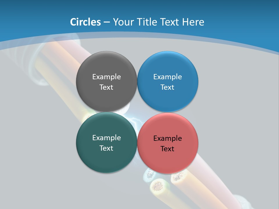 Copper Conceptual Background PowerPoint Template