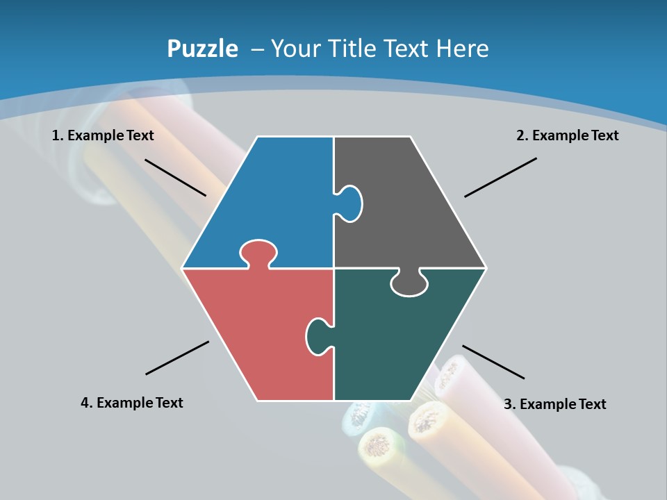 Copper Conceptual Background PowerPoint Template