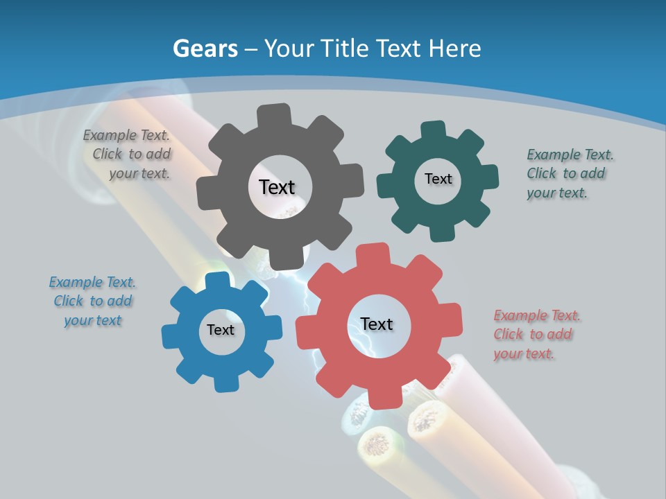 Copper Conceptual Background PowerPoint Template