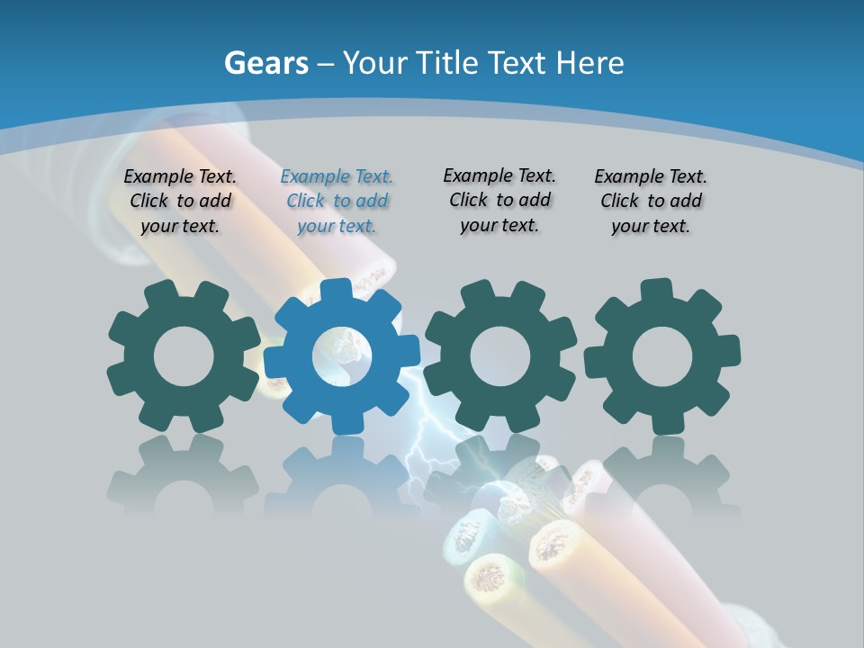 Copper Conceptual Background PowerPoint Template