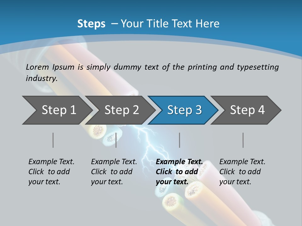 Copper Conceptual Background PowerPoint Template