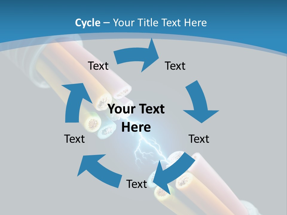 Copper Conceptual Background PowerPoint Template