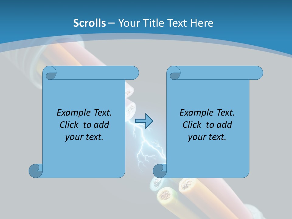 Copper Conceptual Background PowerPoint Template