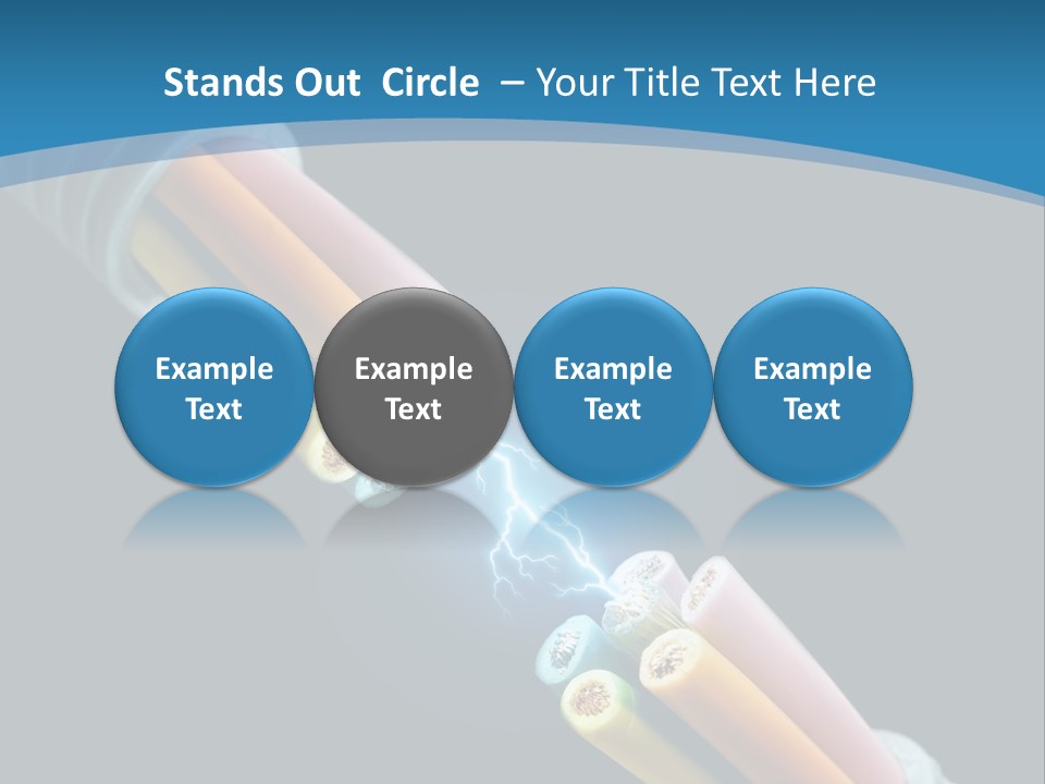 Copper Conceptual Background PowerPoint Template