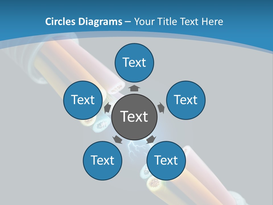 Copper Conceptual Background PowerPoint Template