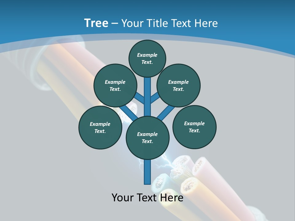 Copper Conceptual Background PowerPoint Template