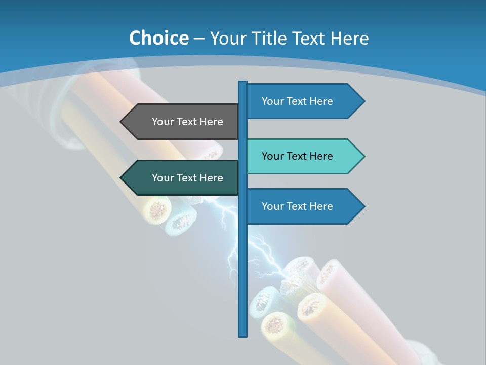 Copper Conceptual Background PowerPoint Template