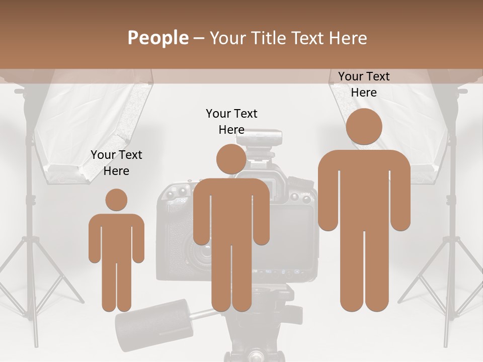 Camera Technology Cable PowerPoint Template