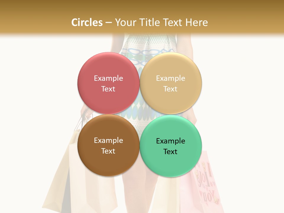 Adult Gift Holding PowerPoint Template