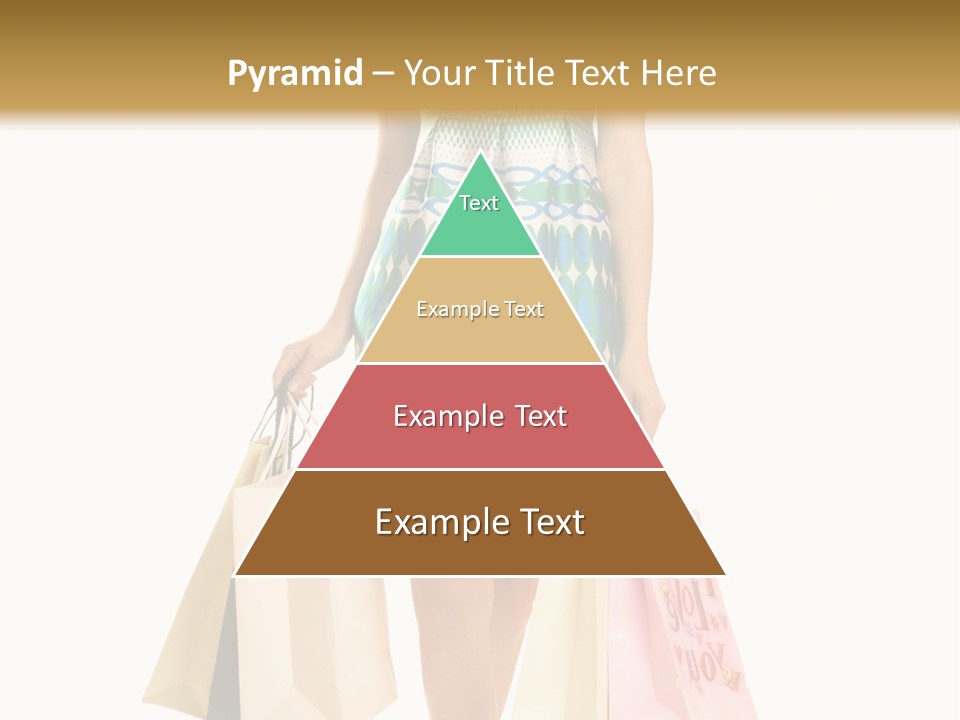 Adult Gift Holding PowerPoint Template