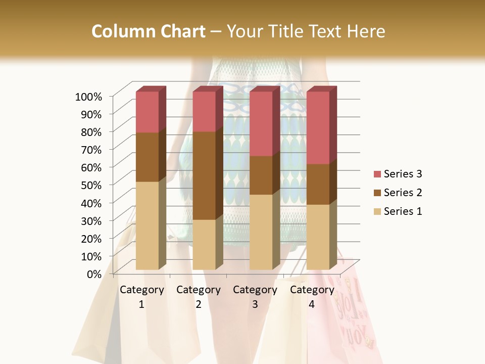 Adult Gift Holding PowerPoint Template
