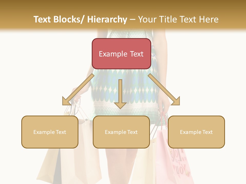 Adult Gift Holding PowerPoint Template