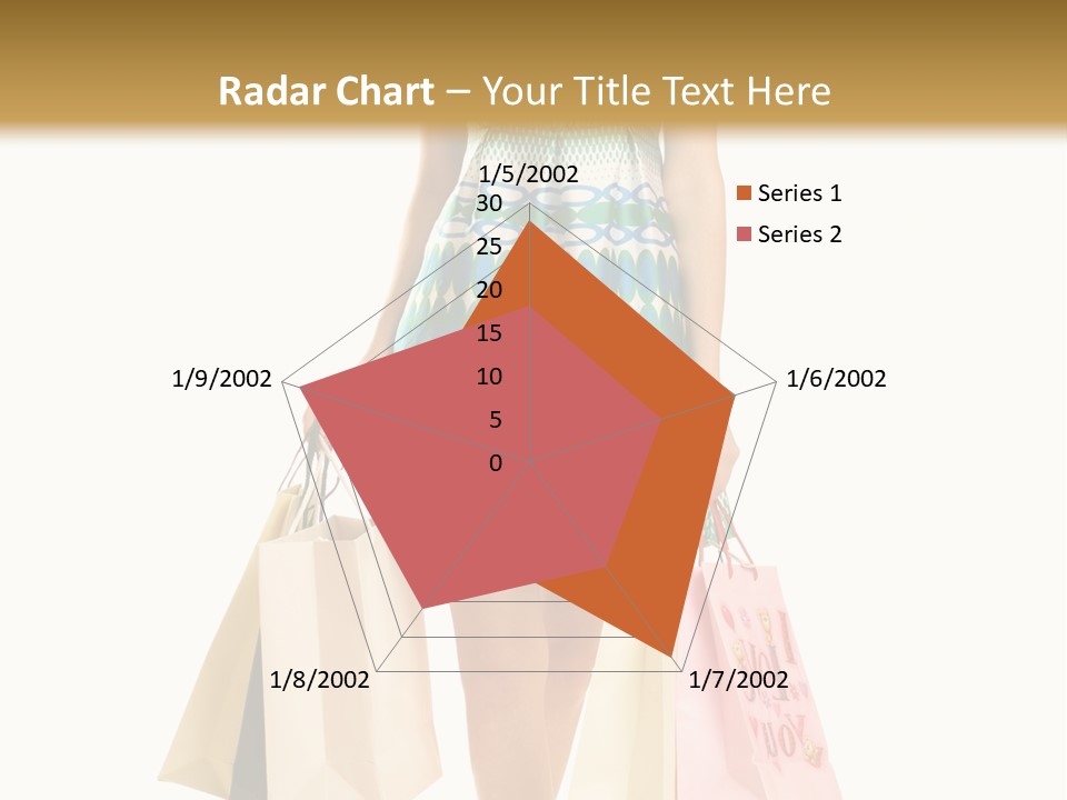 Adult Gift Holding PowerPoint Template