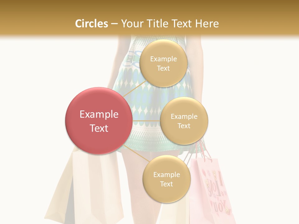 Adult Gift Holding PowerPoint Template