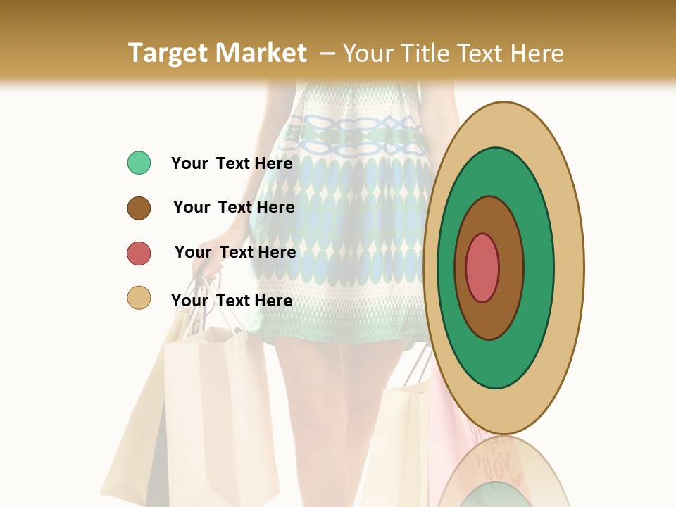 Adult Gift Holding PowerPoint Template