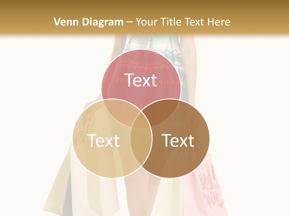 Adult Gift Holding PowerPoint Template