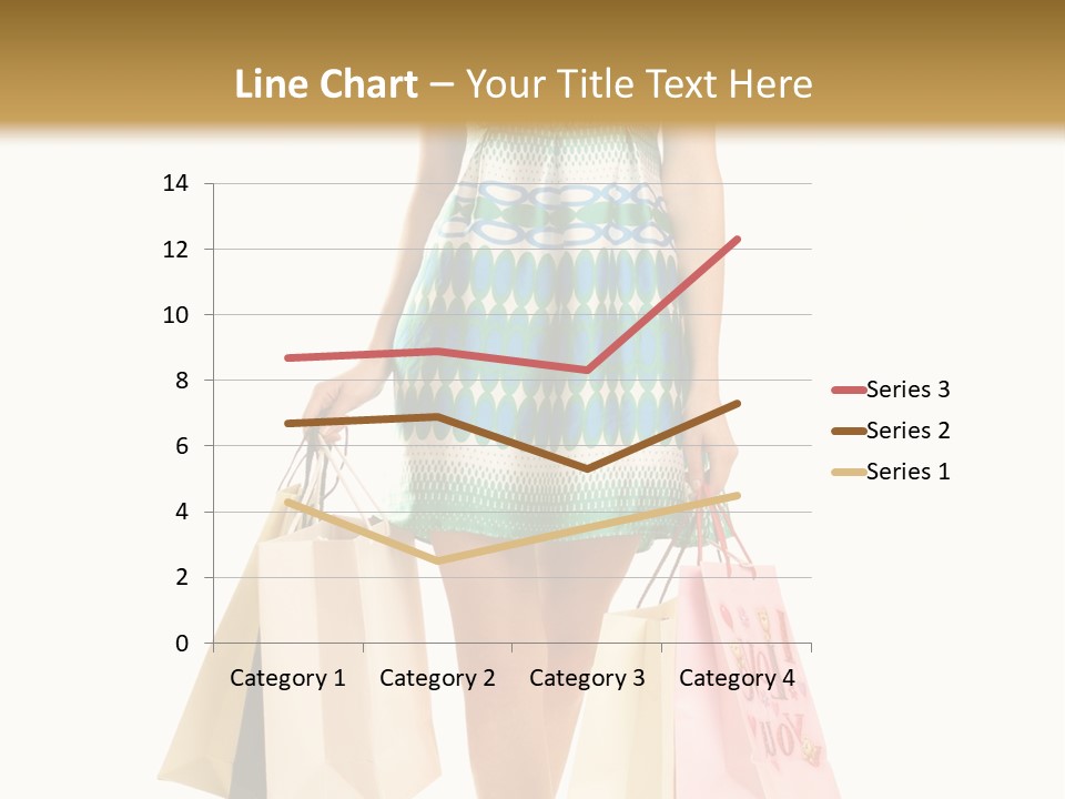Adult Gift Holding PowerPoint Template
