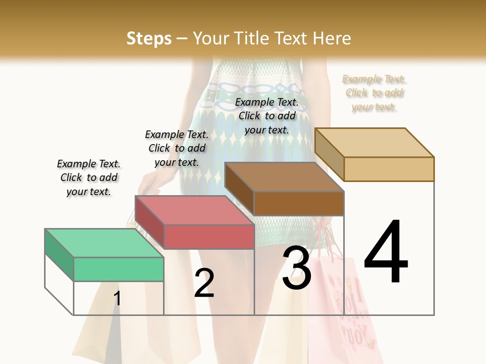 Adult Gift Holding PowerPoint Template