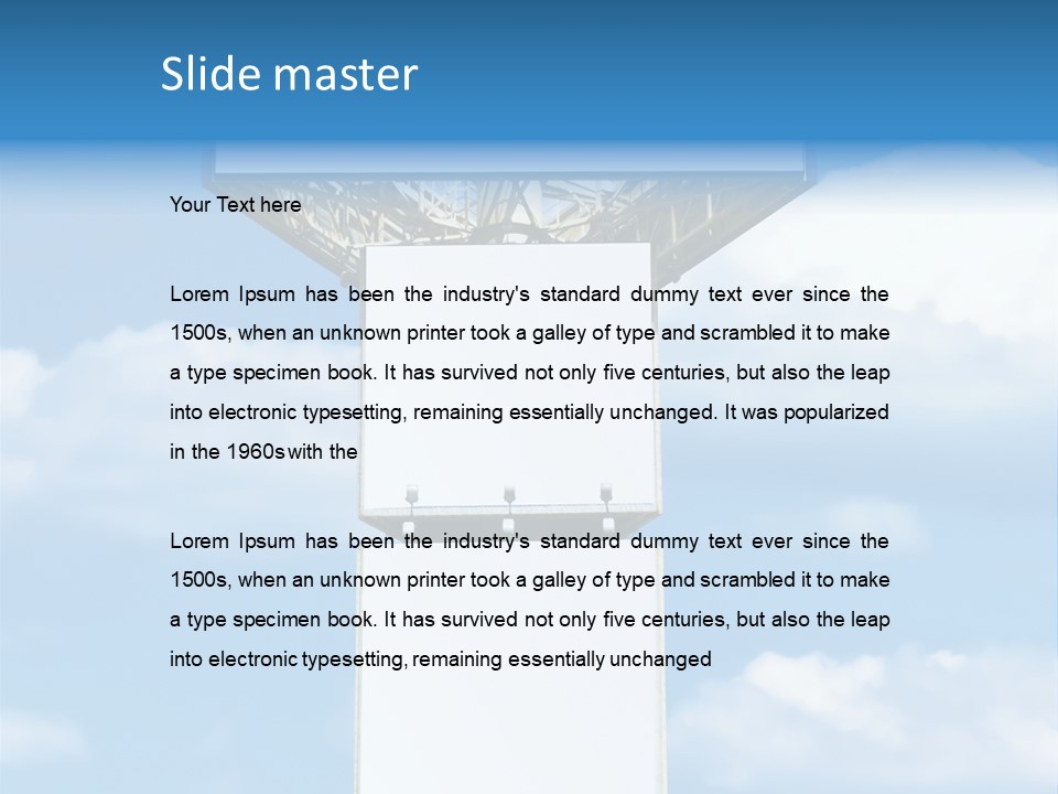 Bill Media Publicity PowerPoint Template