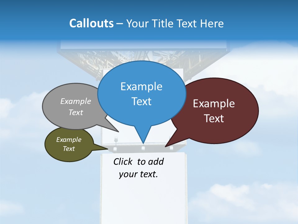 Bill Media Publicity PowerPoint Template