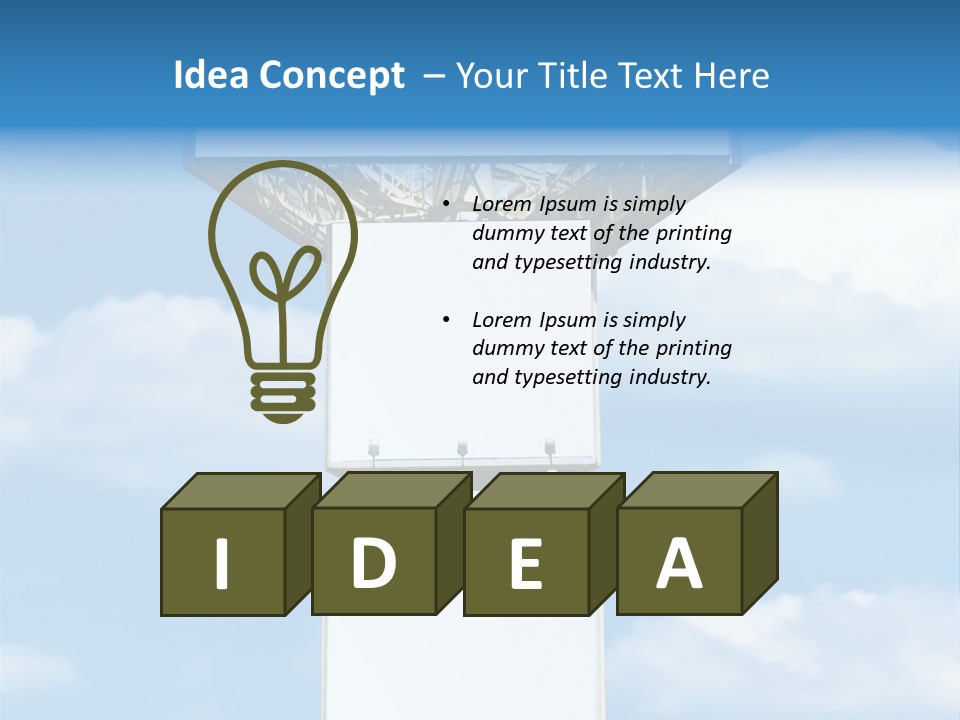 Bill Media Publicity PowerPoint Template