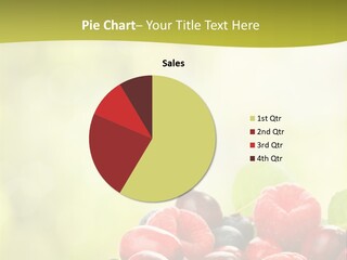 Blue Blackberry Health PowerPoint Template