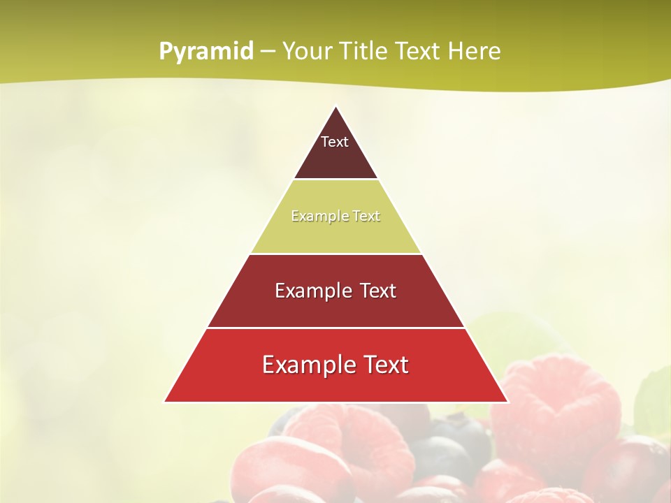 Blue Blackberry Health PowerPoint Template