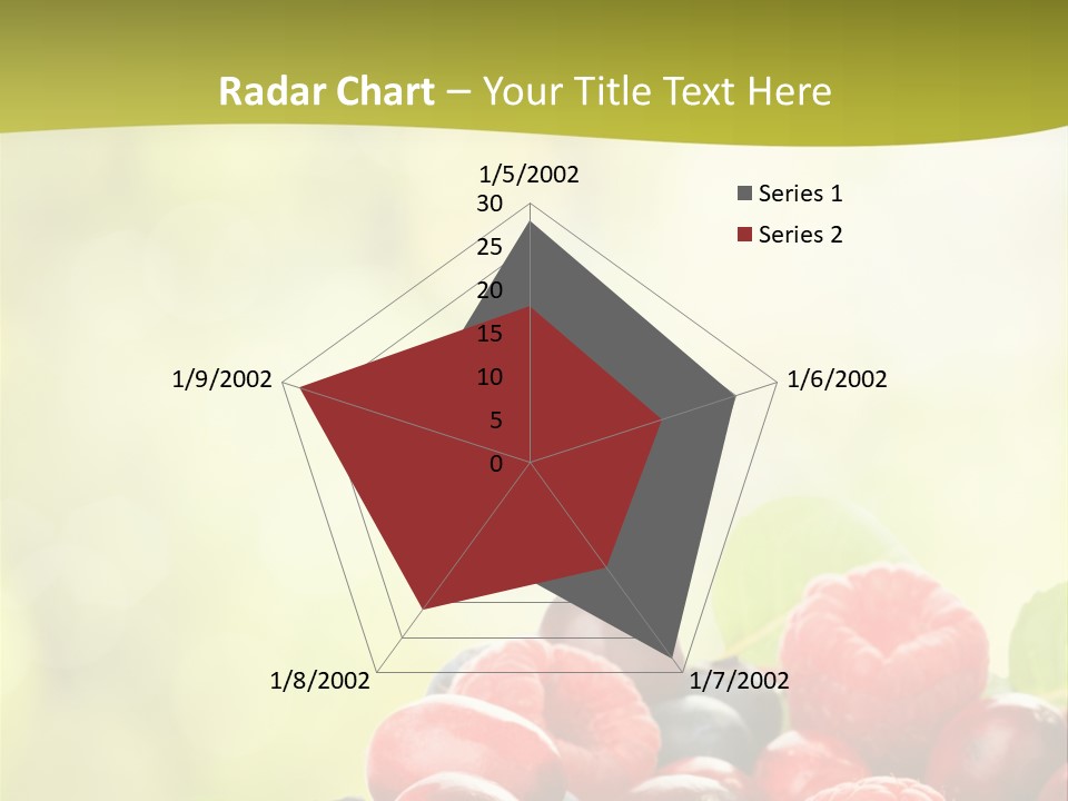 Blue Blackberry Health PowerPoint Template