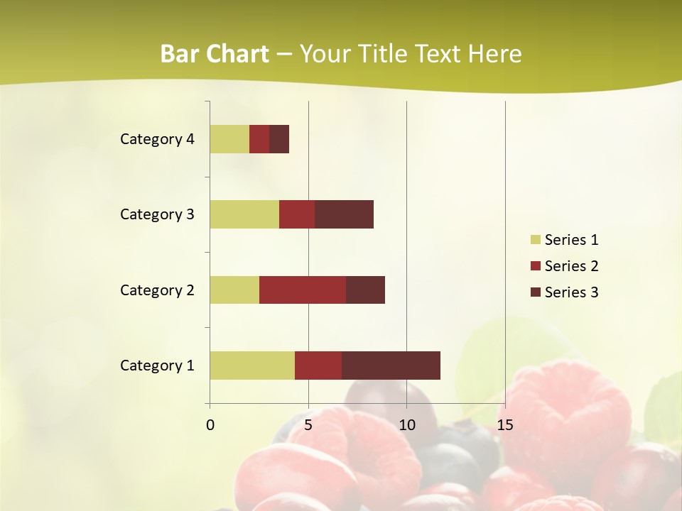 Blue Blackberry Health PowerPoint Template