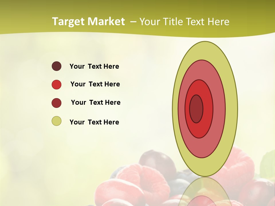 Blue Blackberry Health PowerPoint Template