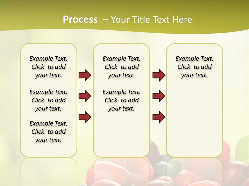 Blue Blackberry Health PowerPoint Template