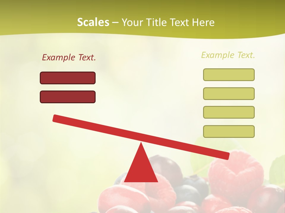 Blue Blackberry Health PowerPoint Template