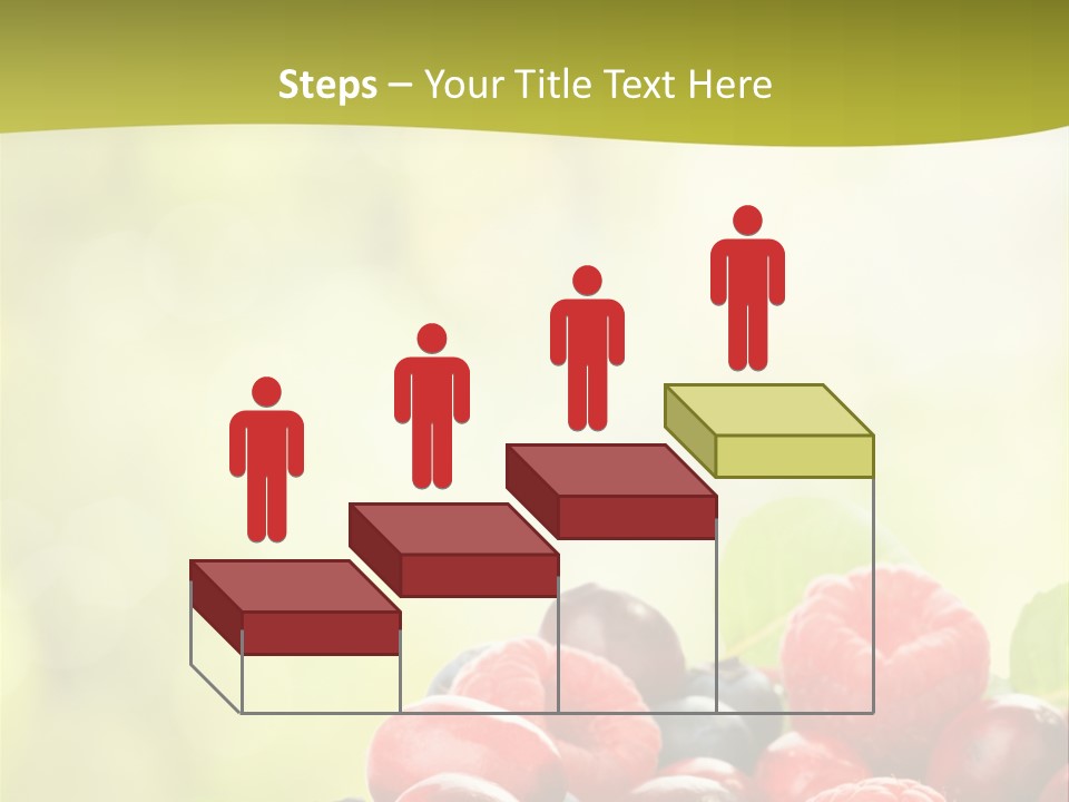 Blue Blackberry Health PowerPoint Template