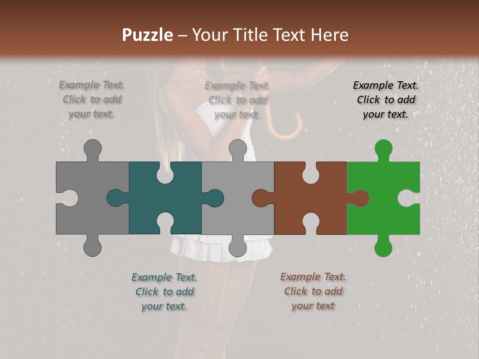 Smiling Open Shelter PowerPoint Template