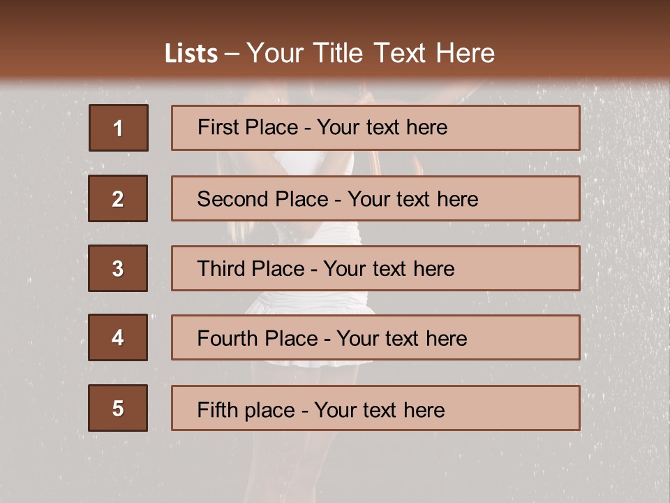 Smiling Open Shelter PowerPoint Template