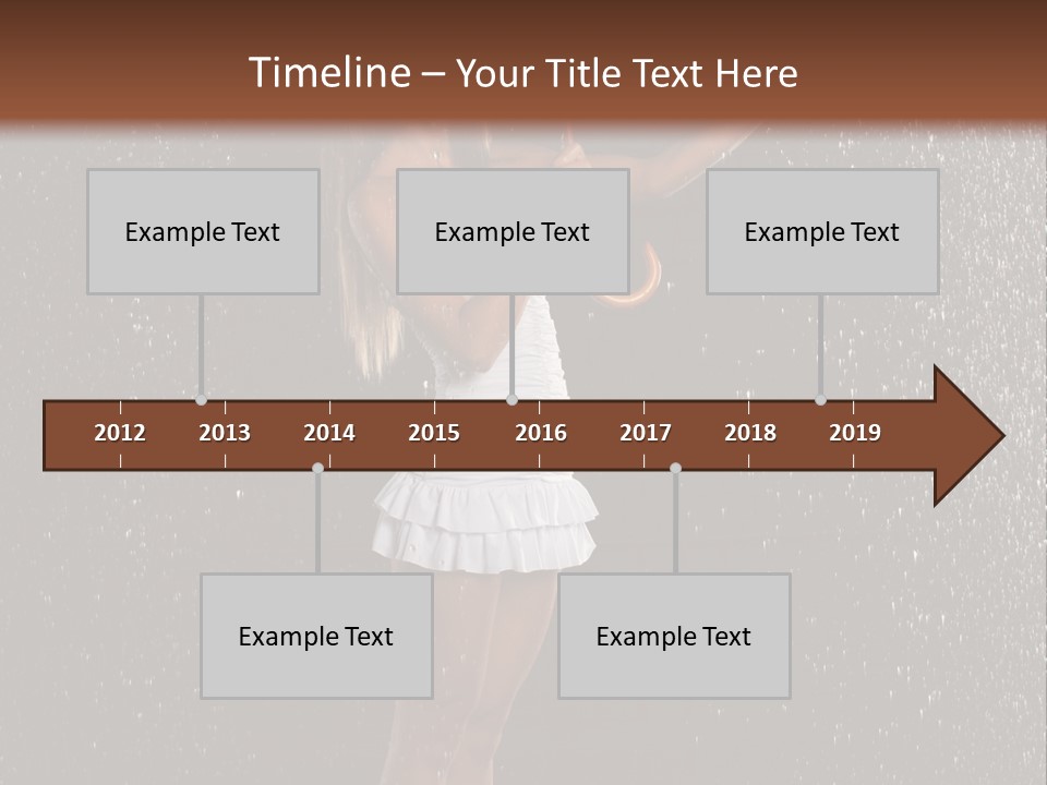 Smiling Open Shelter PowerPoint Template