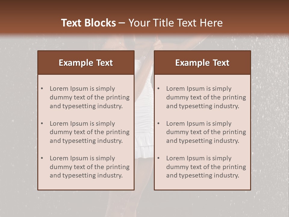 Smiling Open Shelter PowerPoint Template