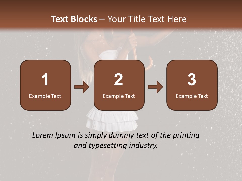 Smiling Open Shelter PowerPoint Template