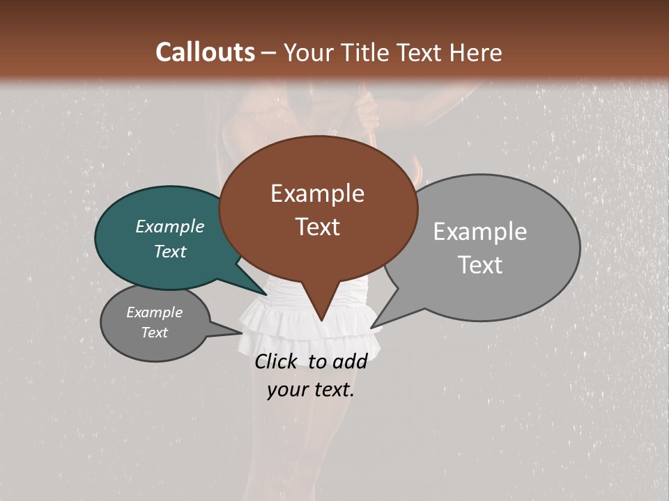 Smiling Open Shelter PowerPoint Template