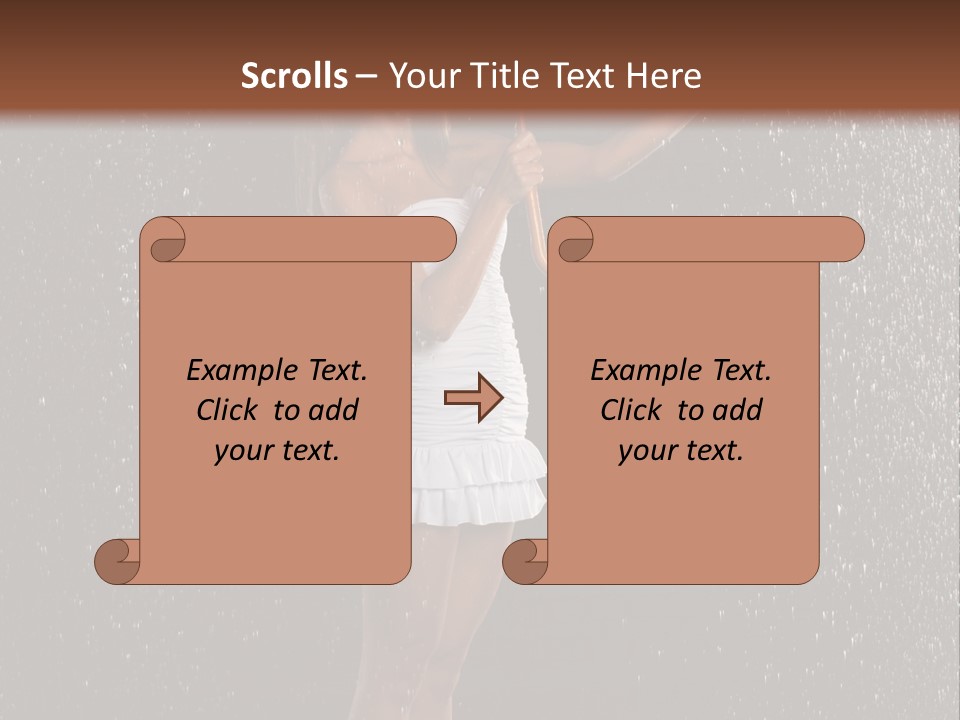 Smiling Open Shelter PowerPoint Template