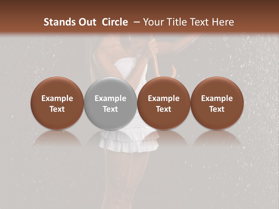 Smiling Open Shelter PowerPoint Template