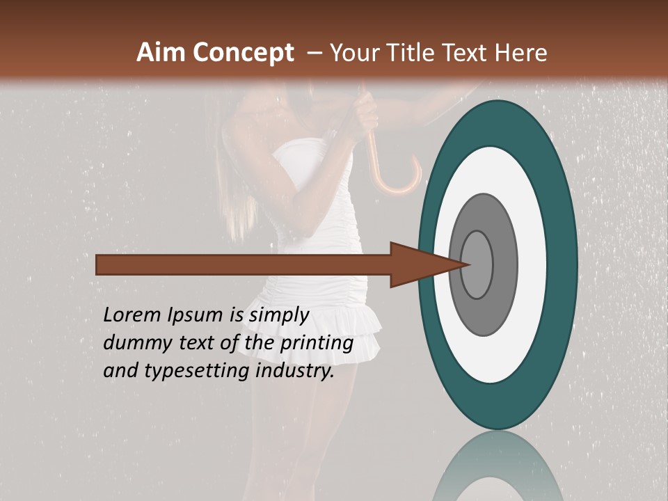 Smiling Open Shelter PowerPoint Template