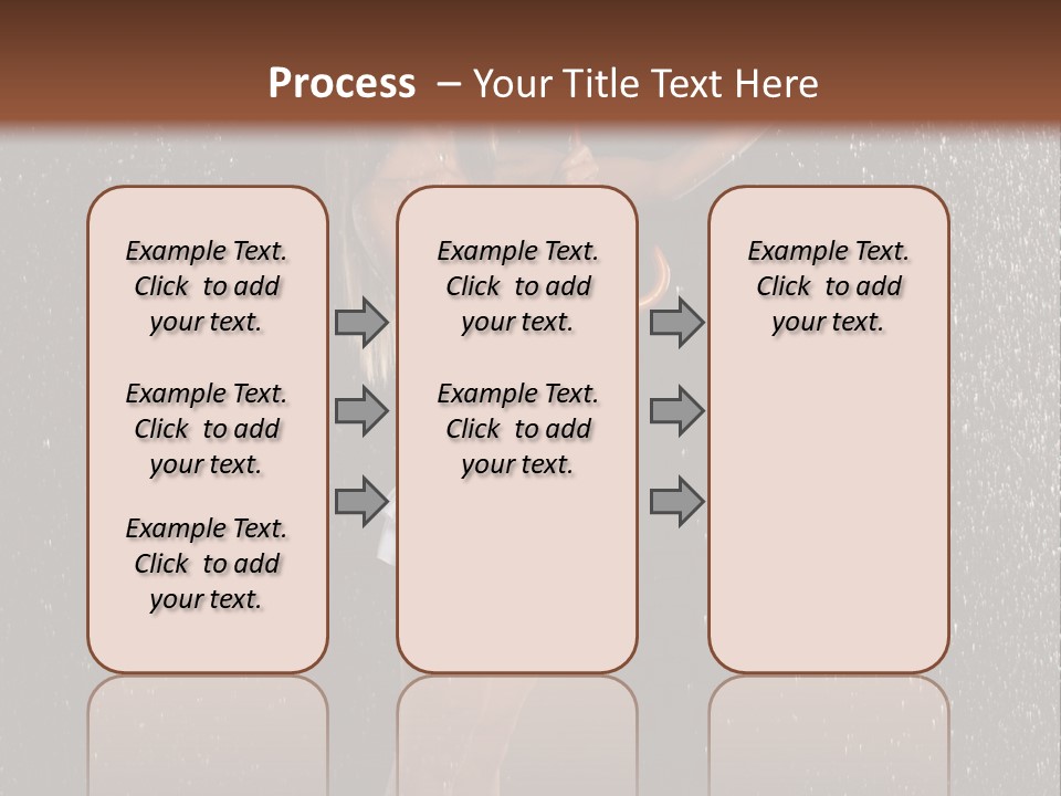 Smiling Open Shelter PowerPoint Template