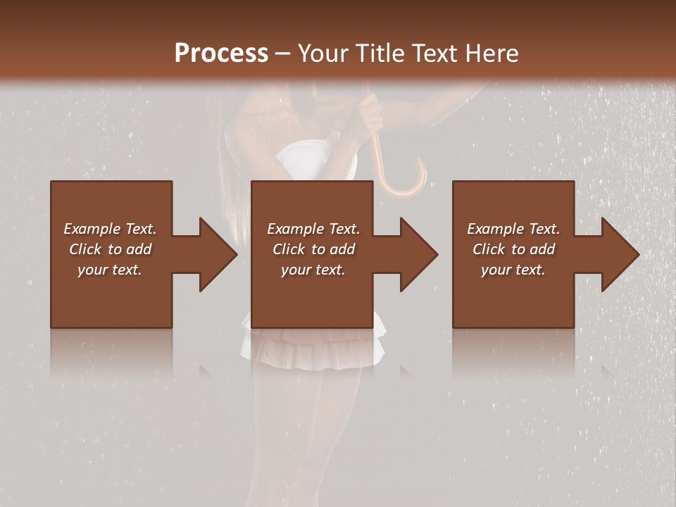 Smiling Open Shelter PowerPoint Template