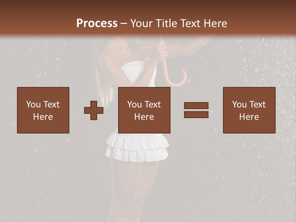 Smiling Open Shelter PowerPoint Template