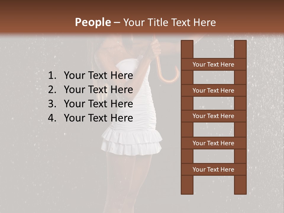 Smiling Open Shelter PowerPoint Template