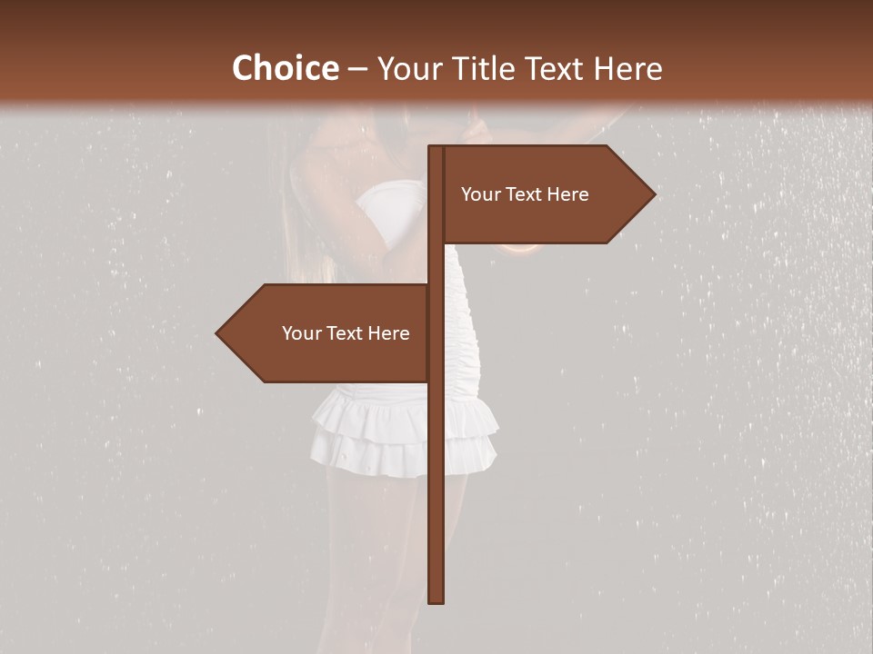 Smiling Open Shelter PowerPoint Template